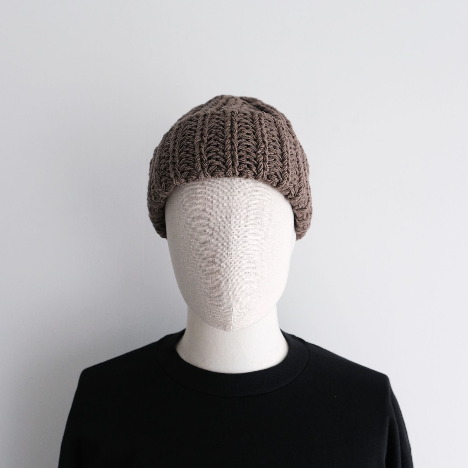 Big Knit -ニットキャップ-（Beige /ベージュ）