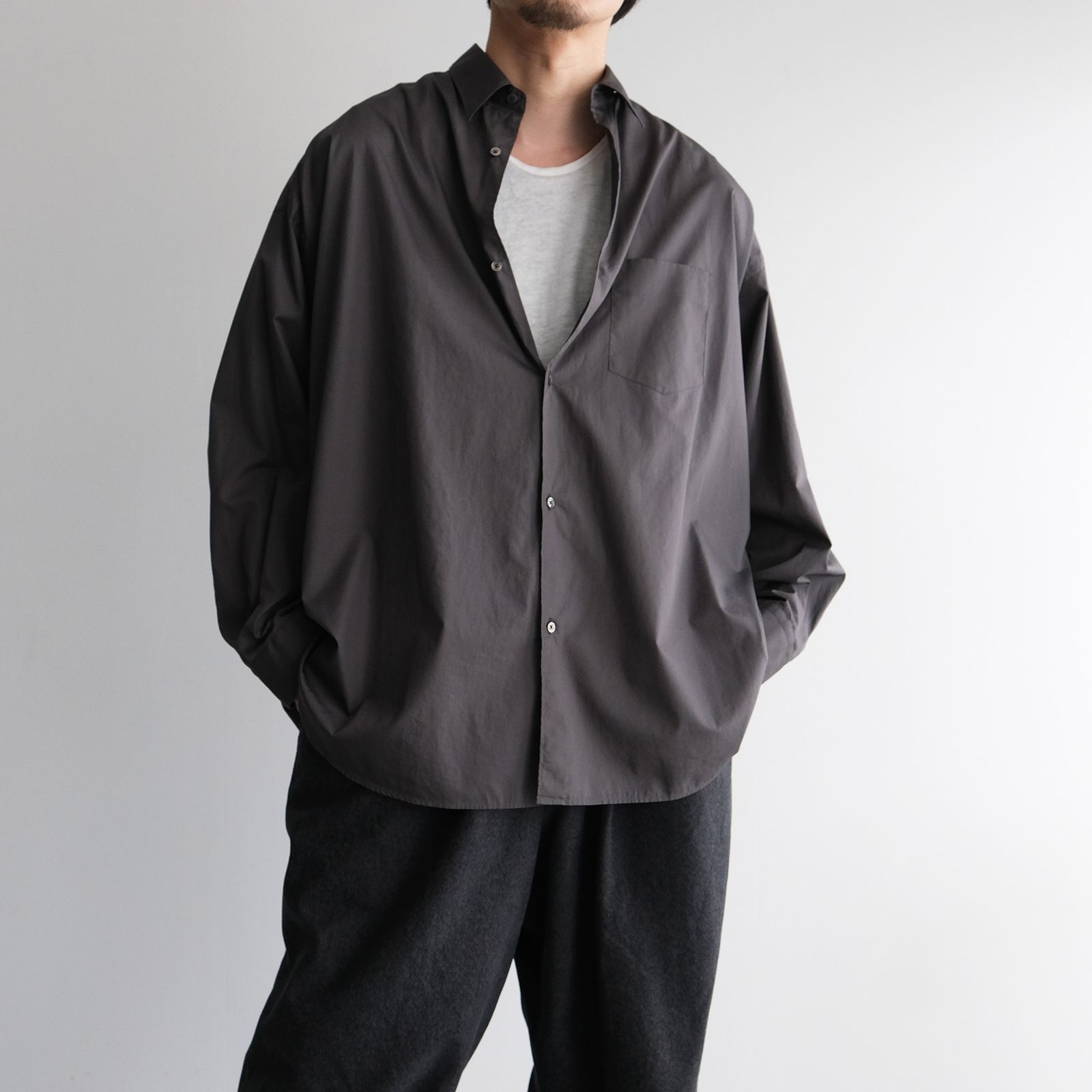 Linen Pique Tank Top -タンクトップ-（White / ホワイト）