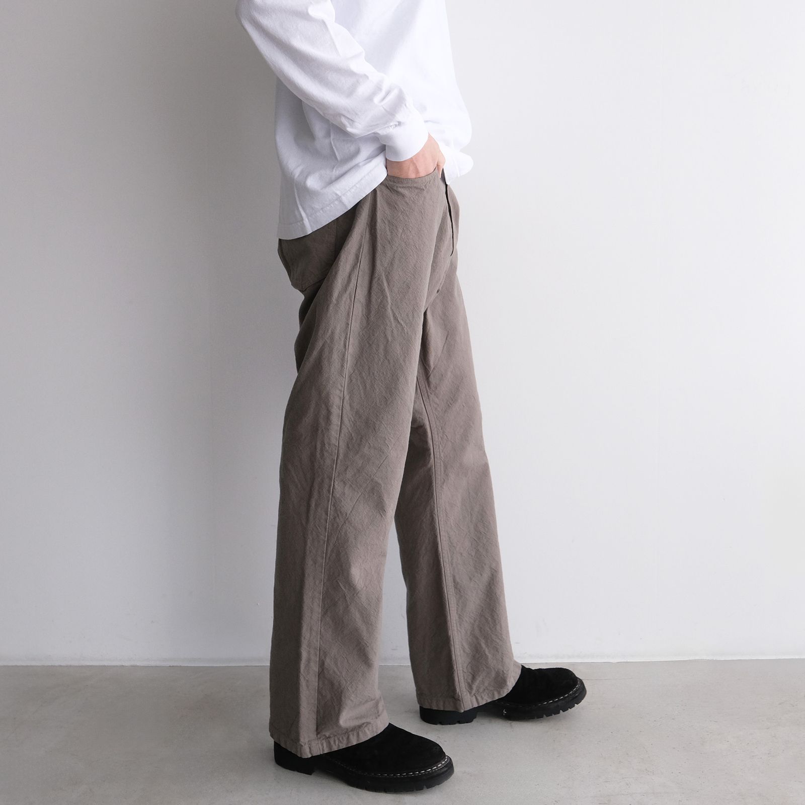 Bootcut 5P Pants -パンツ-（Greige / グレージュ）