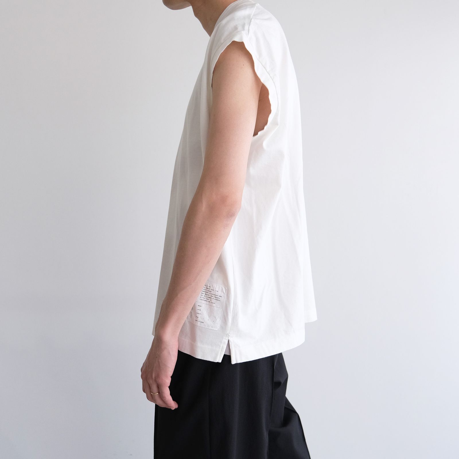 NS Tee - ノースリーブ -（White / ホワイト）