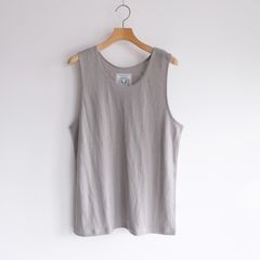 Linen Pique Tank Top -タンクトップ-（Gray / グレー）