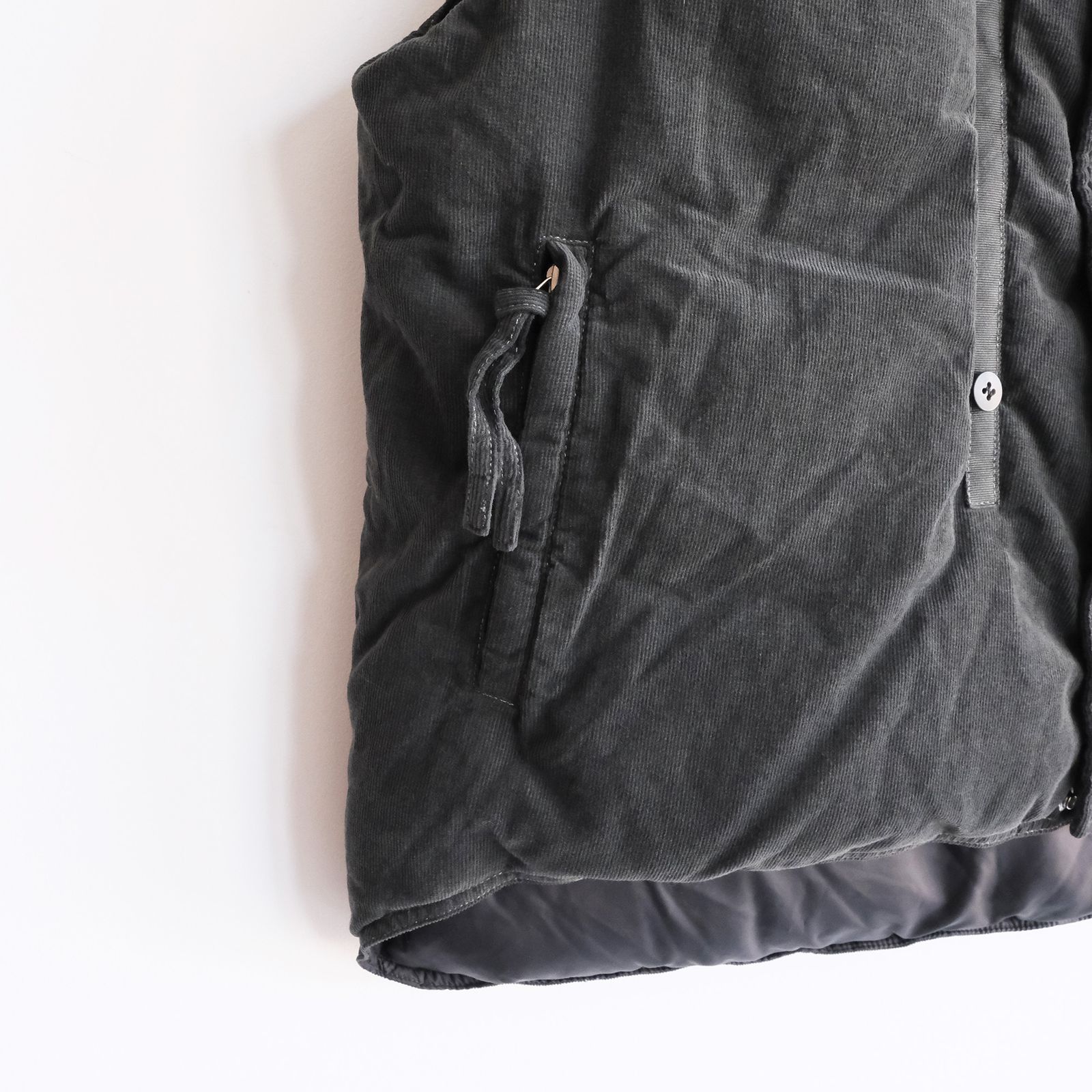 Garment Dyed Down Vest -ダウンベスト-（Ink / インク）