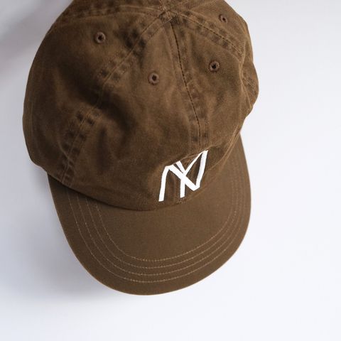 NY Pigment Dye Cap -キャップ-（Brown / ブラウン）