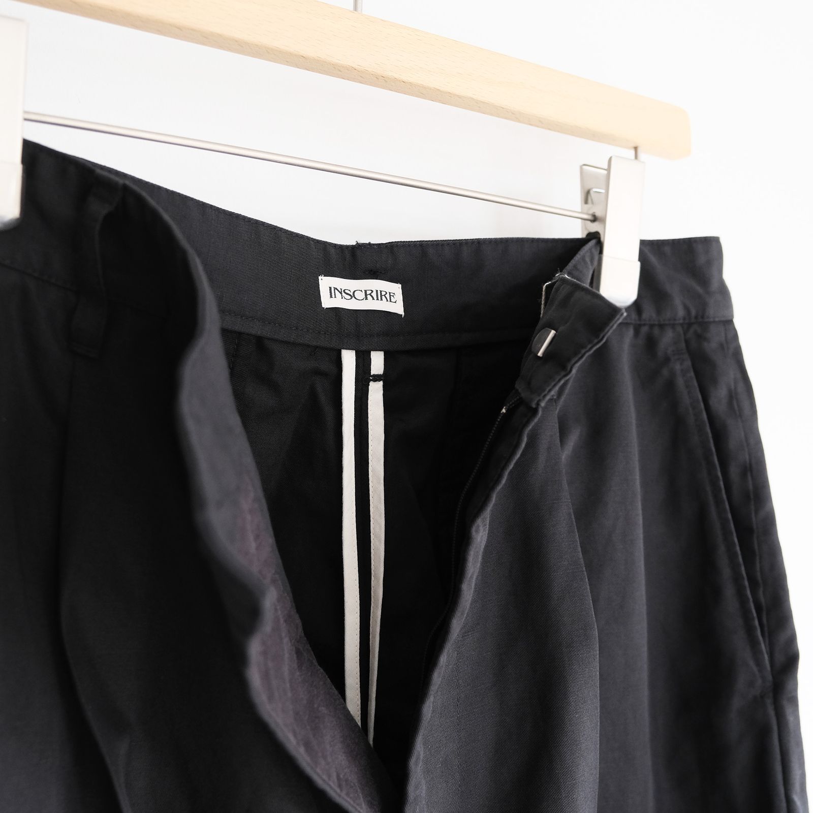 Cotton Washer Half Pants -ショーツ-（Black / ブラック）
