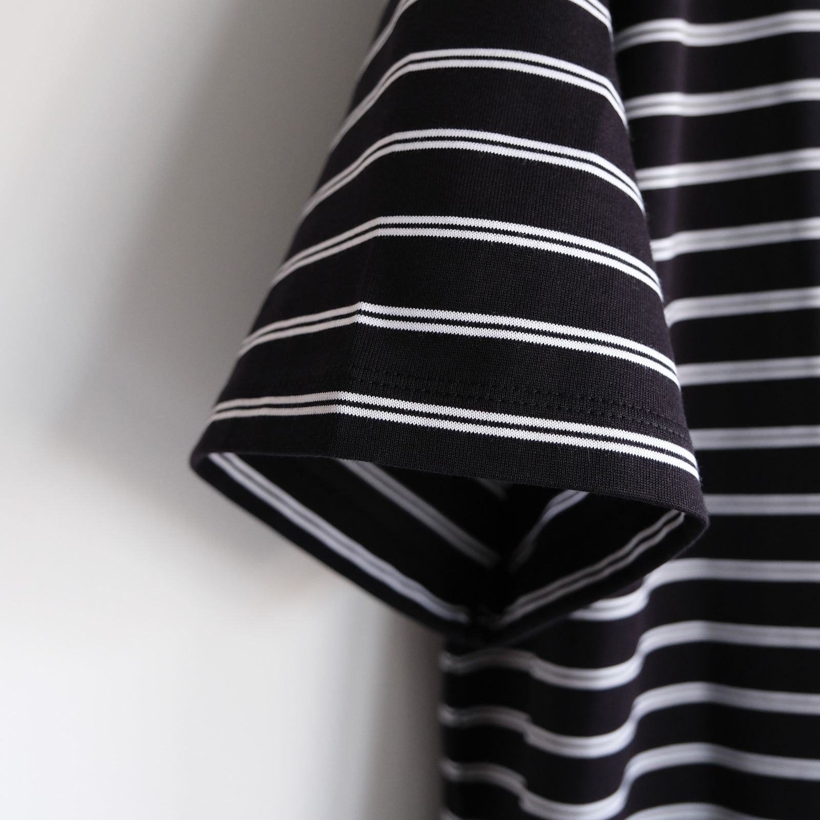 Tri Spun Border S/S Tee -Tシャツ-（Black×White / ブラック×ホワイト）GU261-70120B