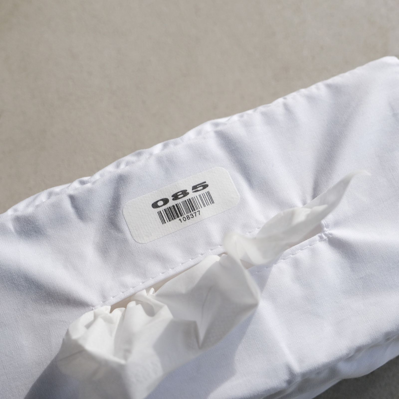 PLAIN TISSUE BOX COVER -ティッシュカバー-（White / ホワイト）