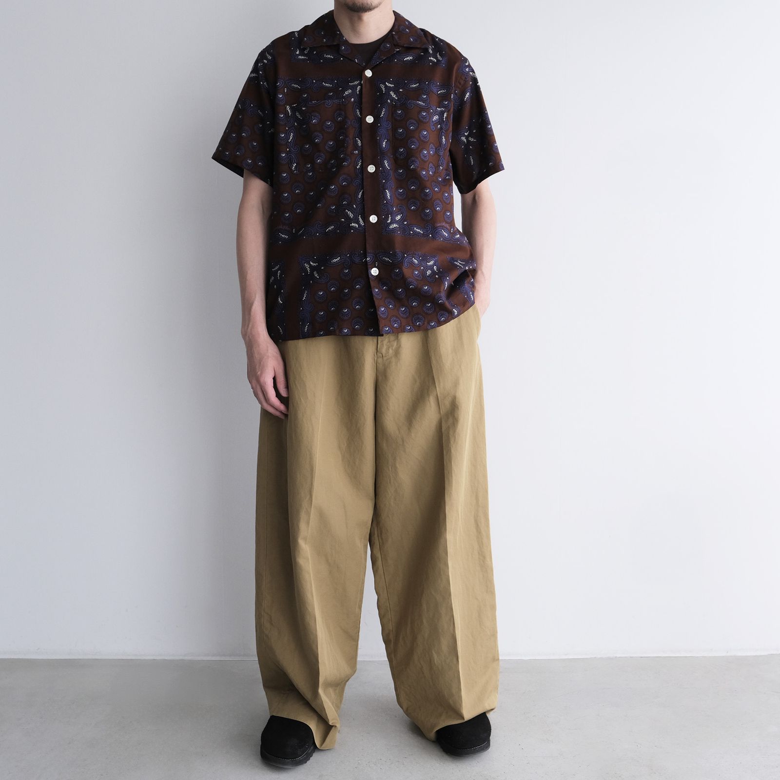 Cotton Washer Chino Pants -パンツ-（Beige / ベージュ）