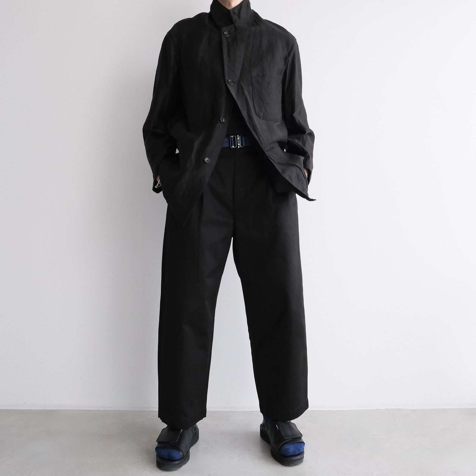 Westpoint Chino Wide Tapered Trousers -パンツ-（Black / ブラック）GM263-40166B