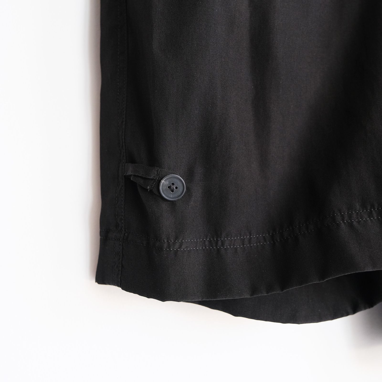 Fibril Silk Tafta Easy Baker Pants -パンツ-（Black / ブラック）