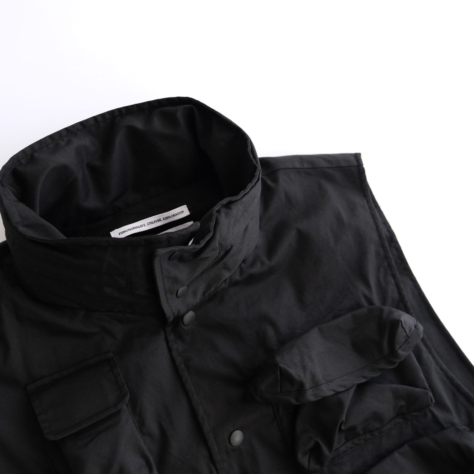 Solotex Pigment Dye Feature Vest -ベスト-（Black / ブラック）