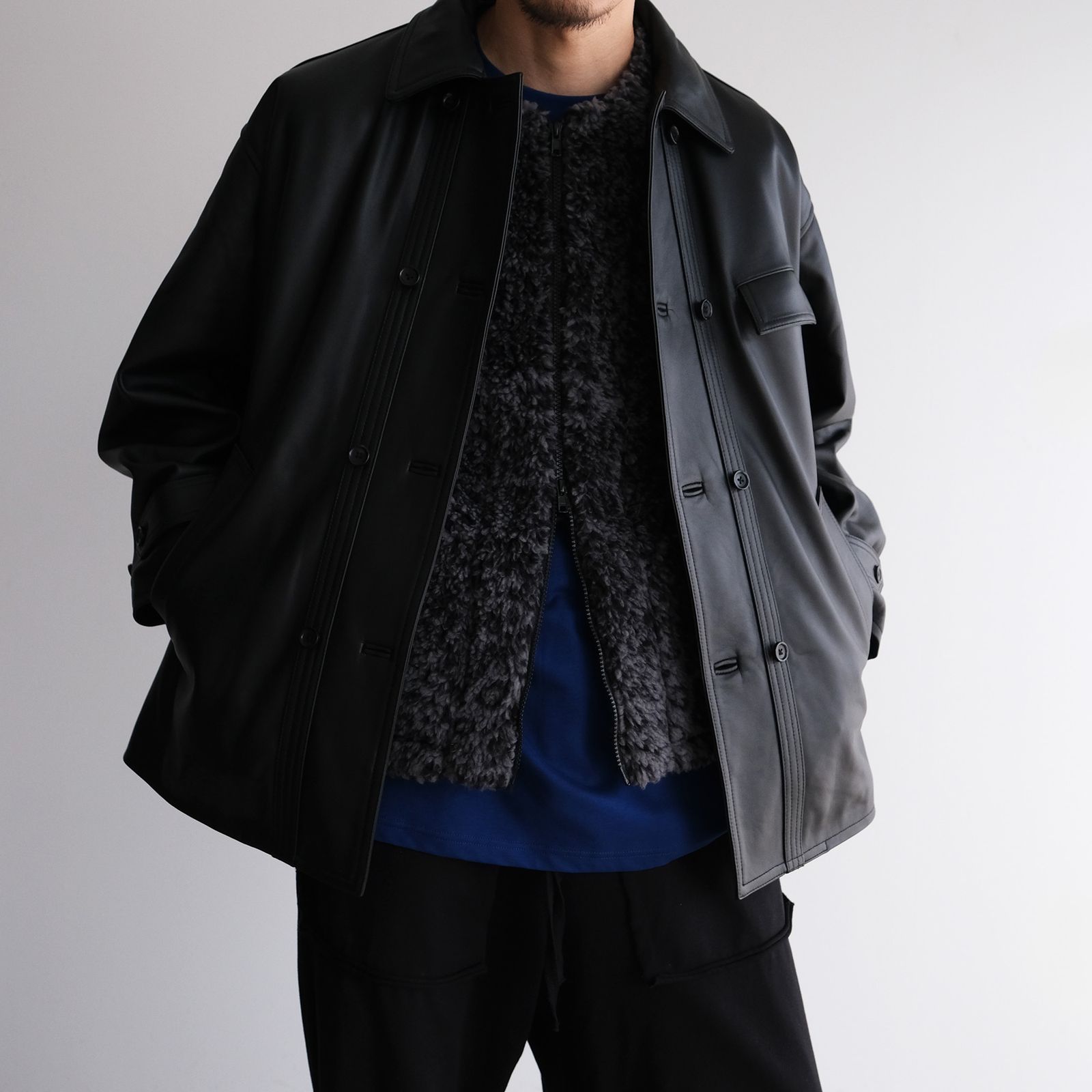 DYG Sherpa Vest -ベスト-（Black / ブラック）