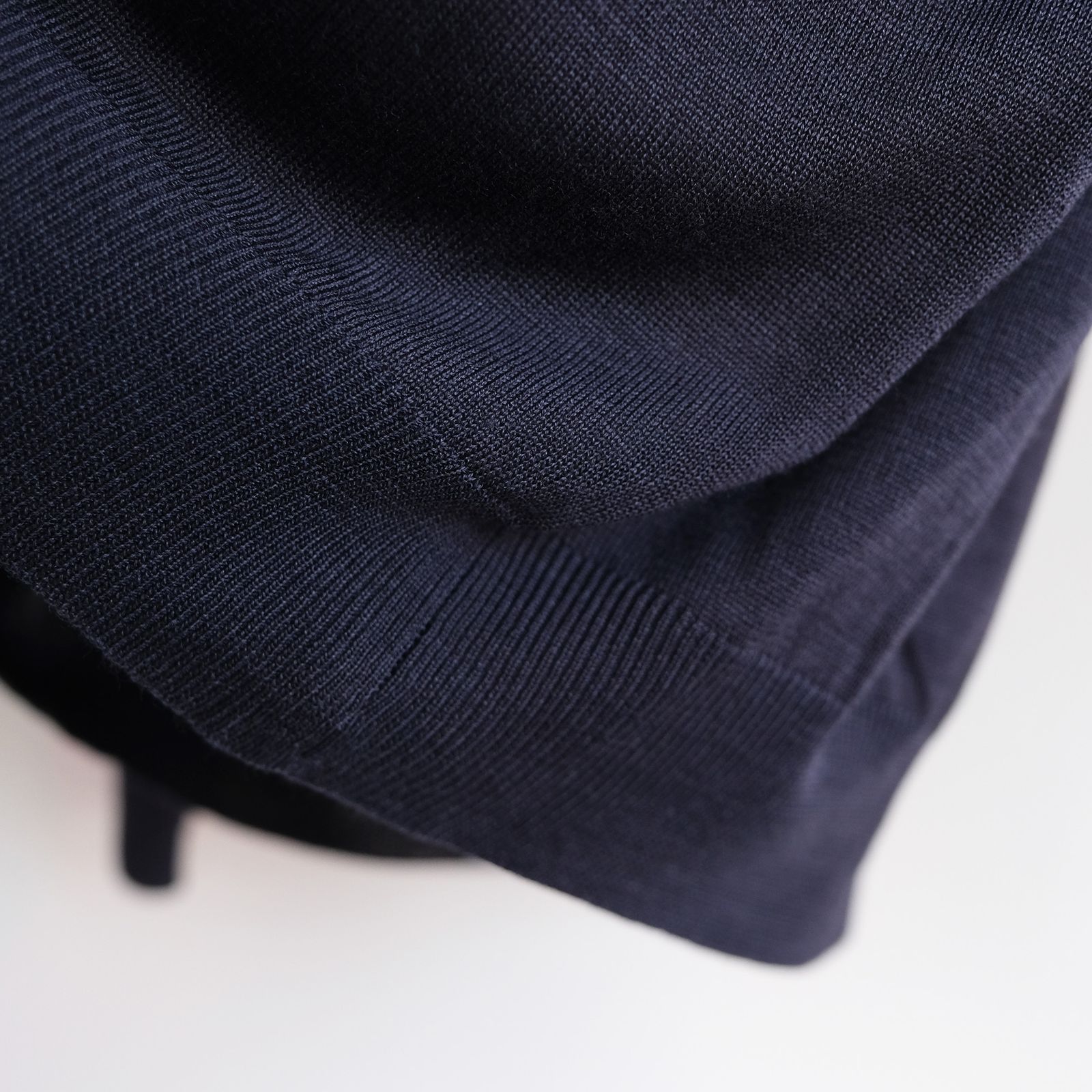 Silk Wool Knit -ニット-（Navy / ネイビー）