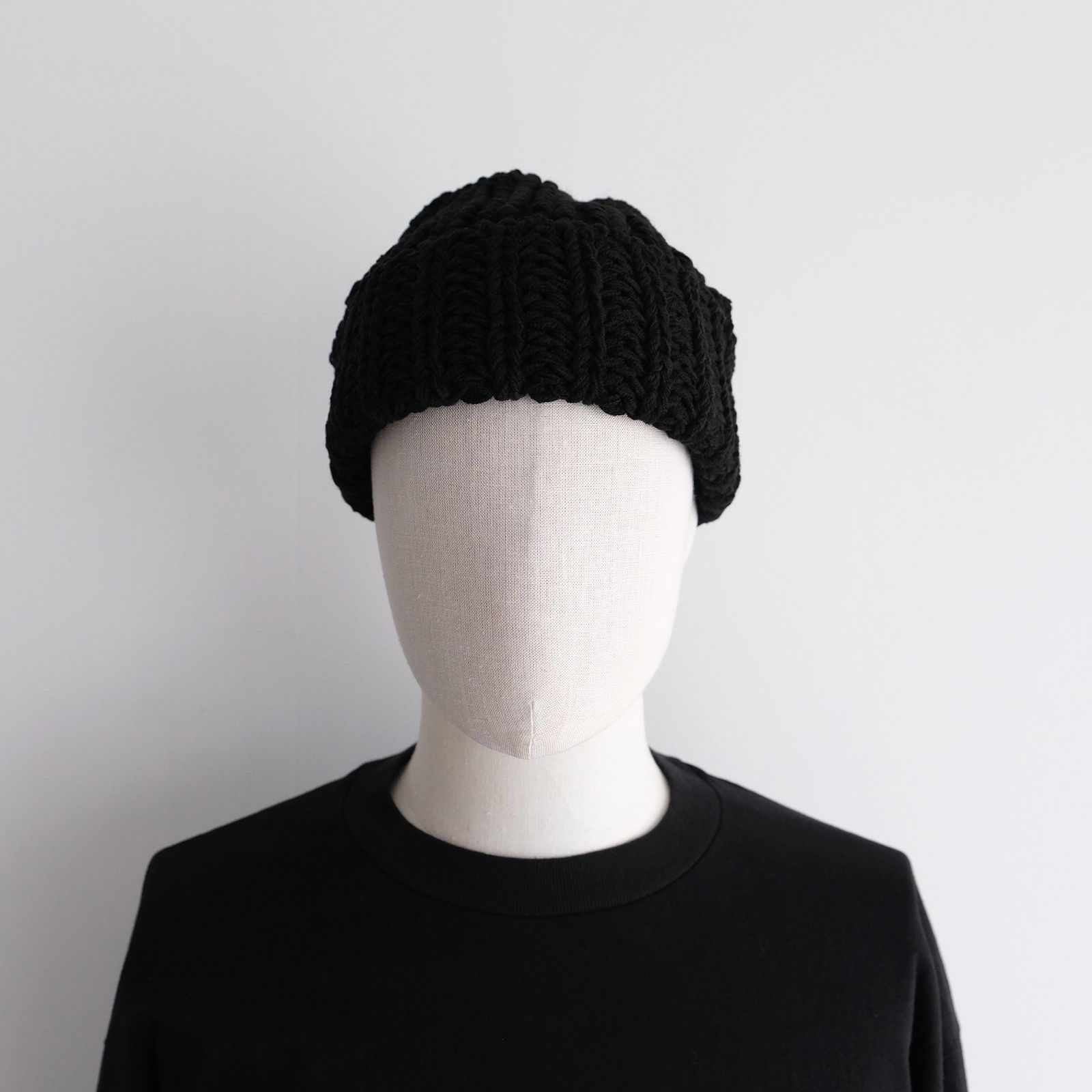 Big Knit -ニットキャップ-（Black /ブラック）