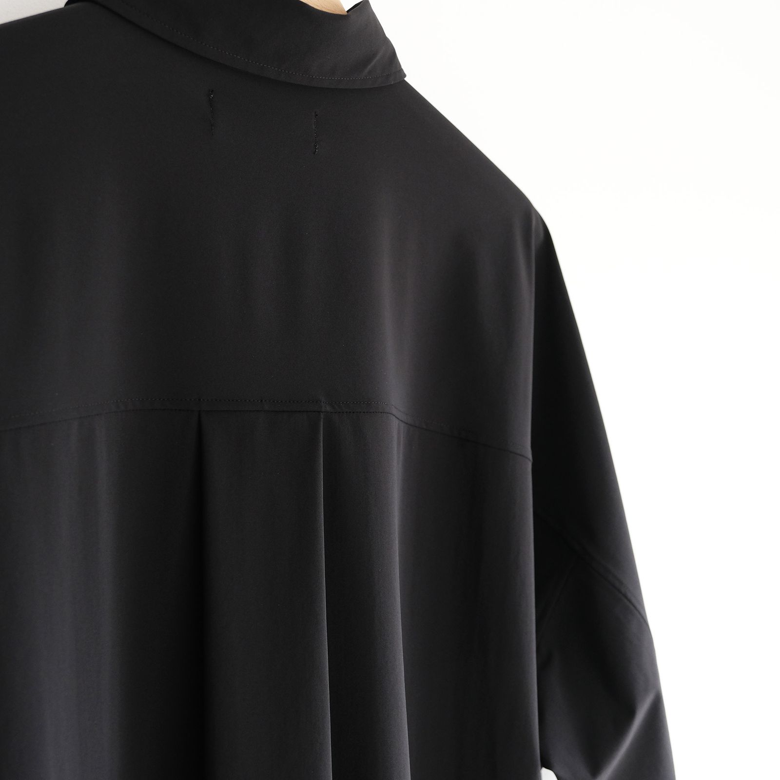 Flex Tricot S/S Pullover Shirt -シャツ-（Black / ブラック）GM262-50018