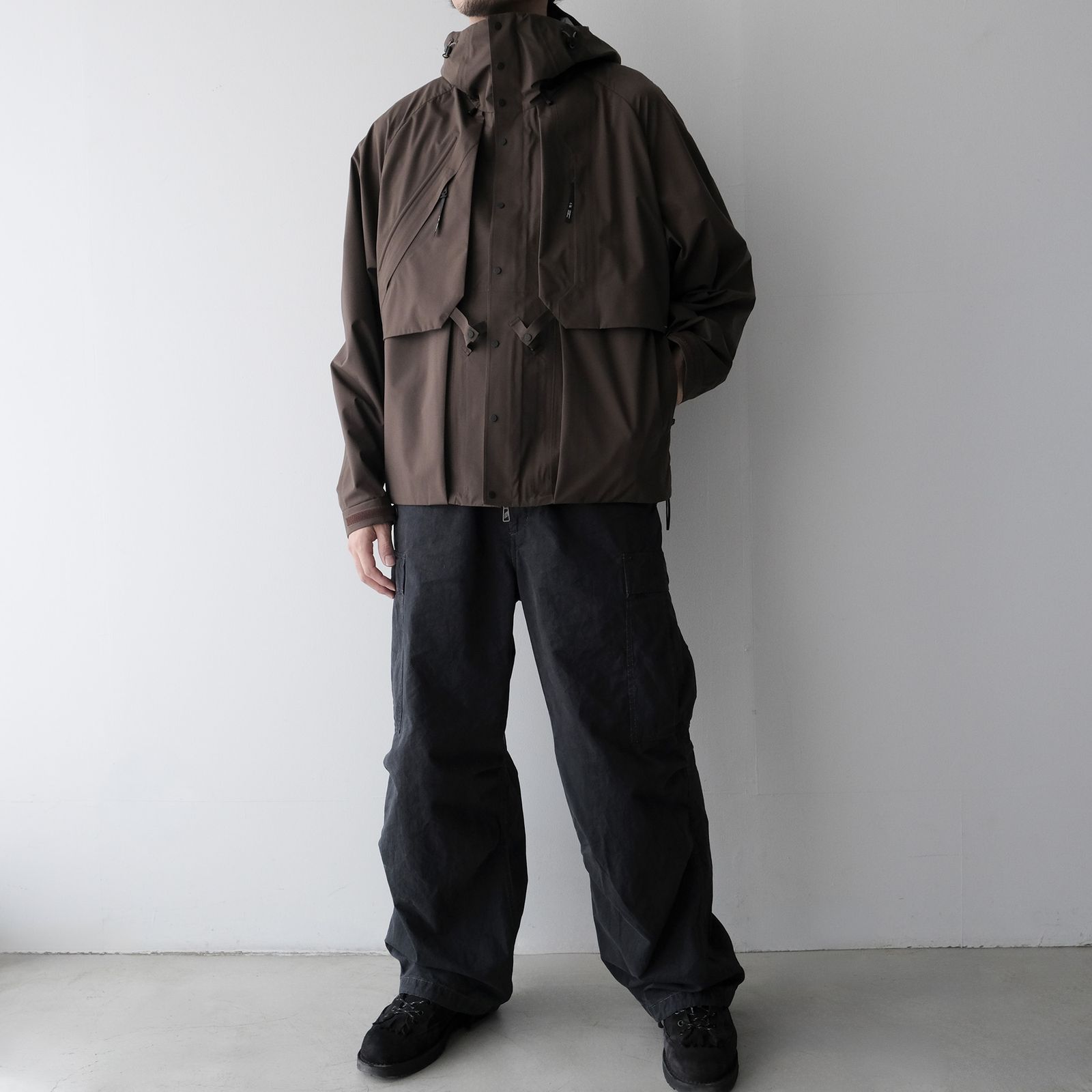 Partex Waterproof Layering Shell 2.0 -マウンテンパーカー-（Brown / ブラウン）