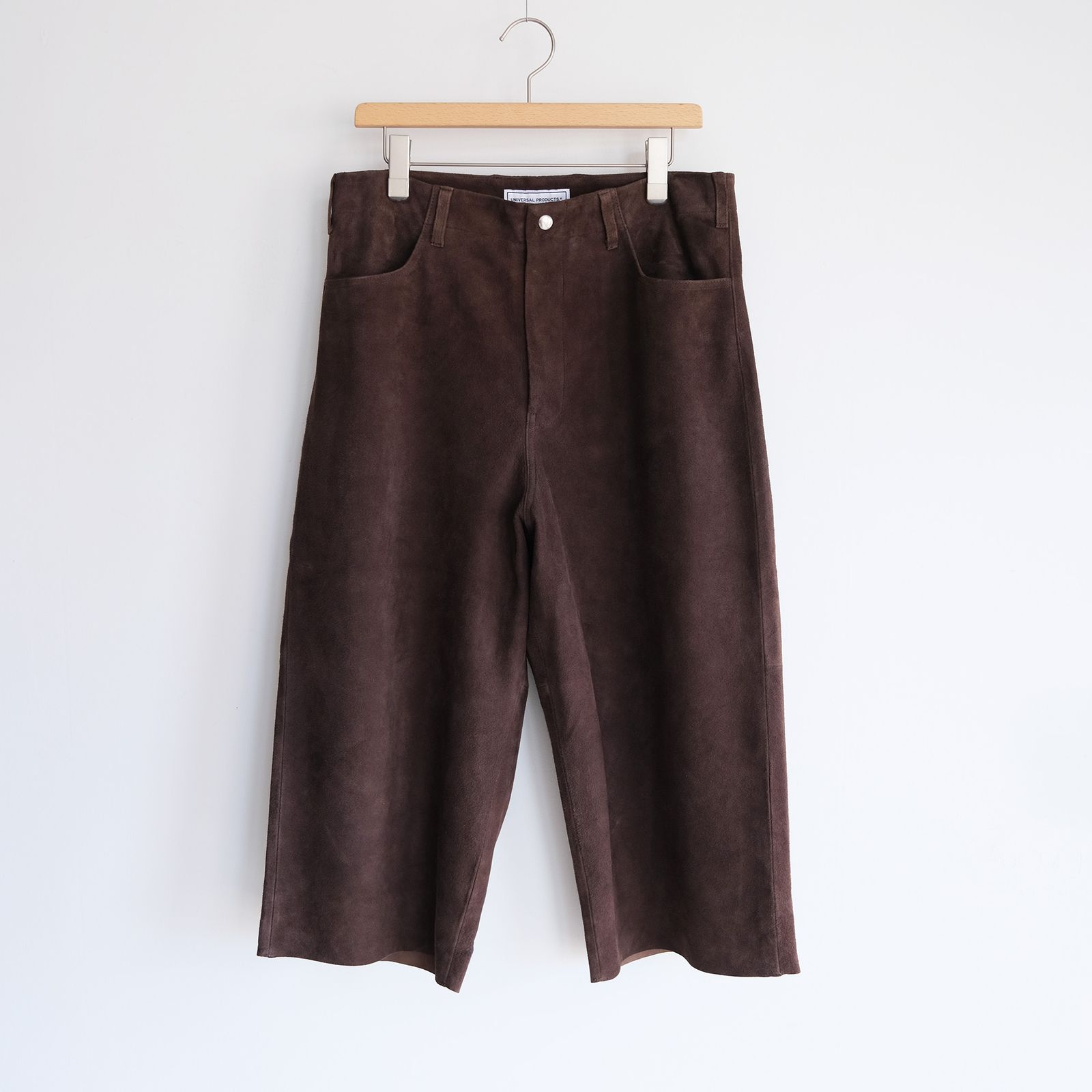 Suede Trousers -パンツ-（Brown / ブラウン）