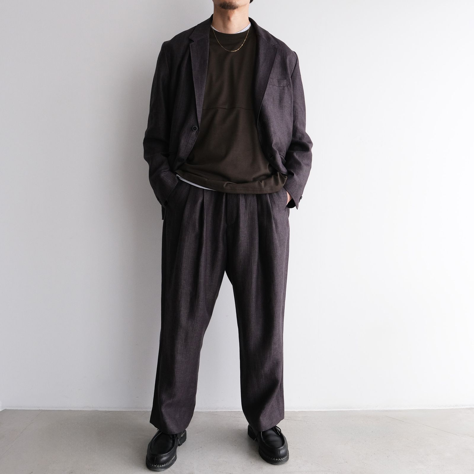 Earl Pants -パンツ-（Charcoal / チャコール）