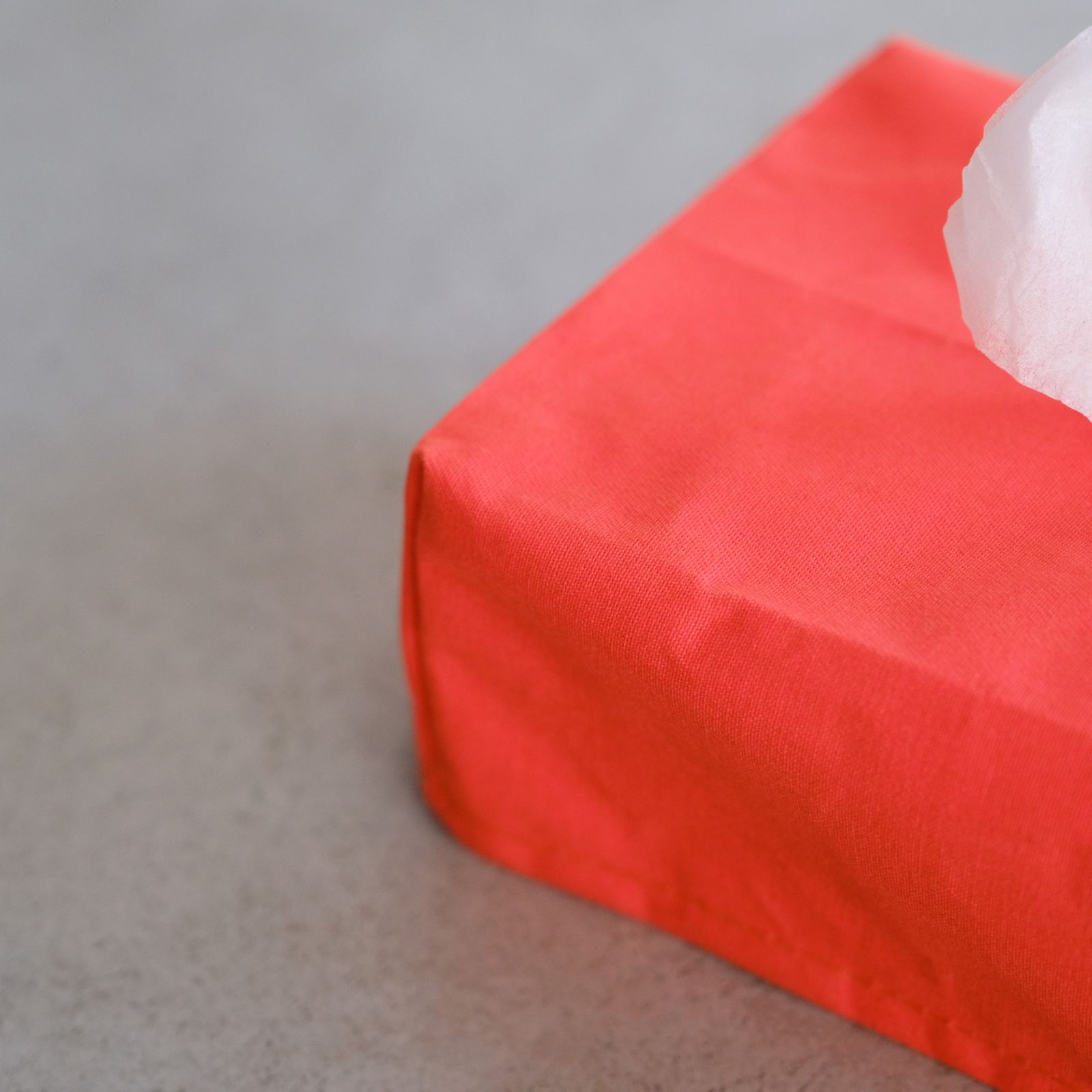 Emergency Tissue Box Cover -ティッシュケース-（Orange / オレンジ）