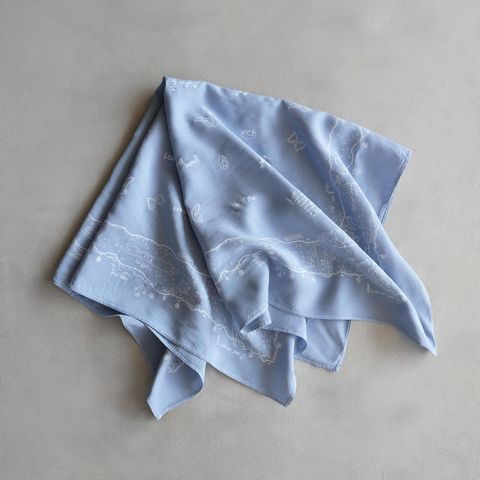 Rakugaki Bandana -バンダナ-（Sax Blue / サックスブルー）