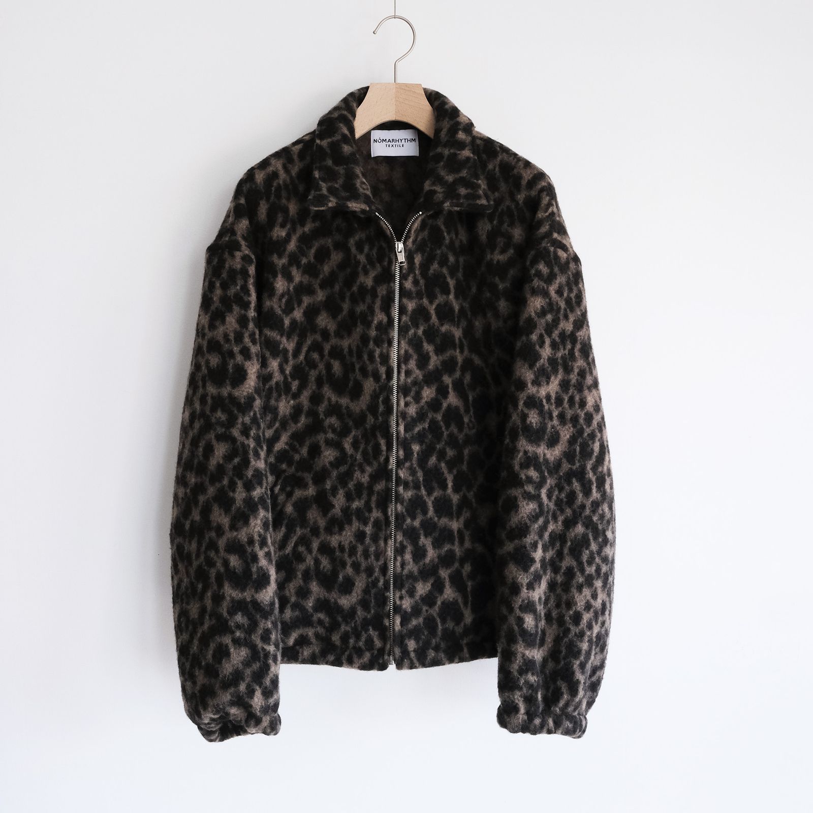Leopard Blanket Blouson -ジャケット-（Brown / ブラウン）