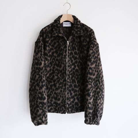 Leopard Blanket Blouson -ジャケット-（Brown / ブラウン）