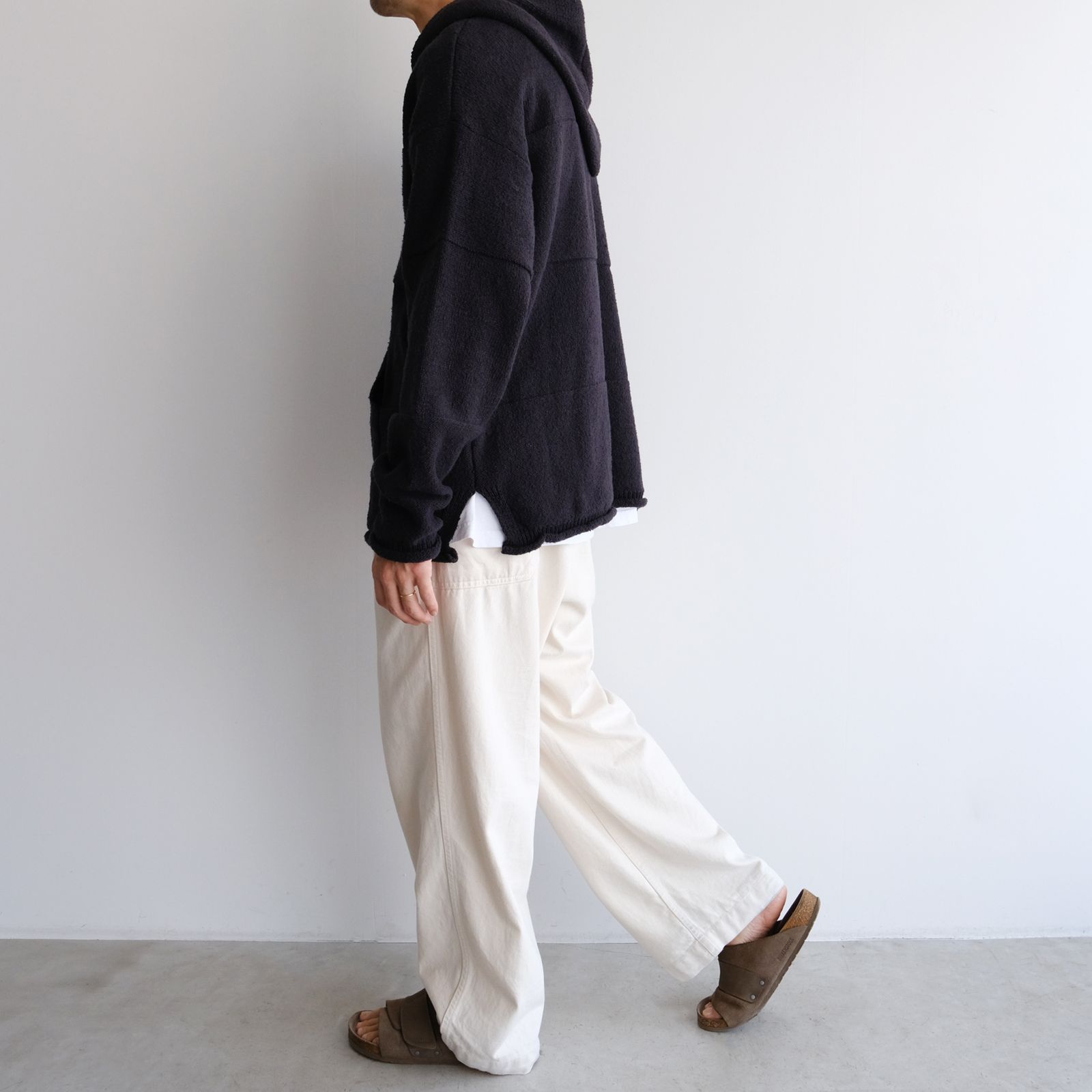 Mexican Knit Hoodie -ニット-（Black / ブラック）