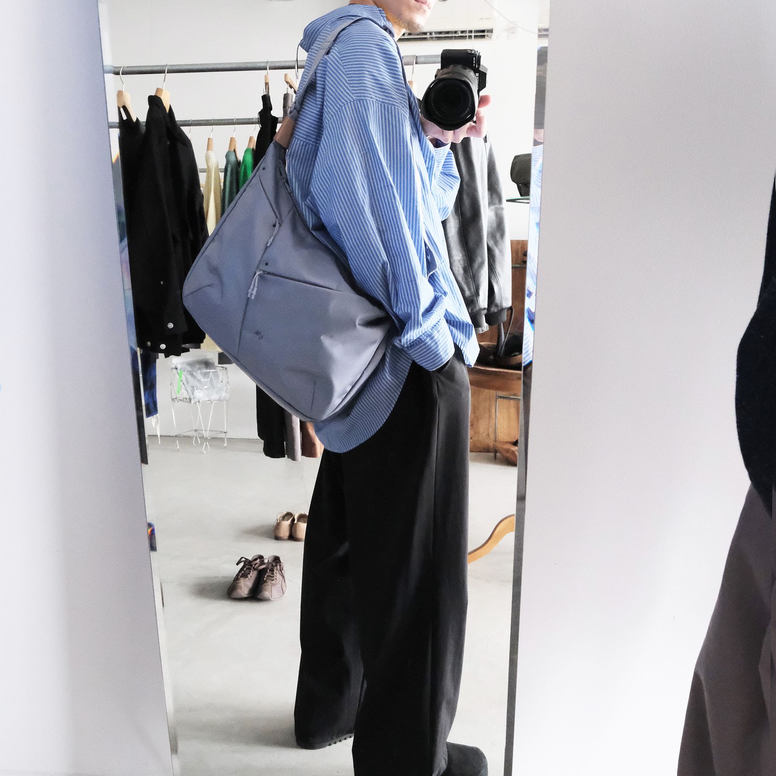 420 re/cor 2Way Shoulder Tote 2.0 -バッグ-（Brown / ブラウン）
