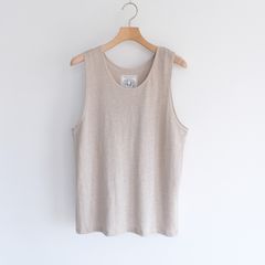 Linen Pique Tank Top -タンクトップ-（Natural / ナチュラル）