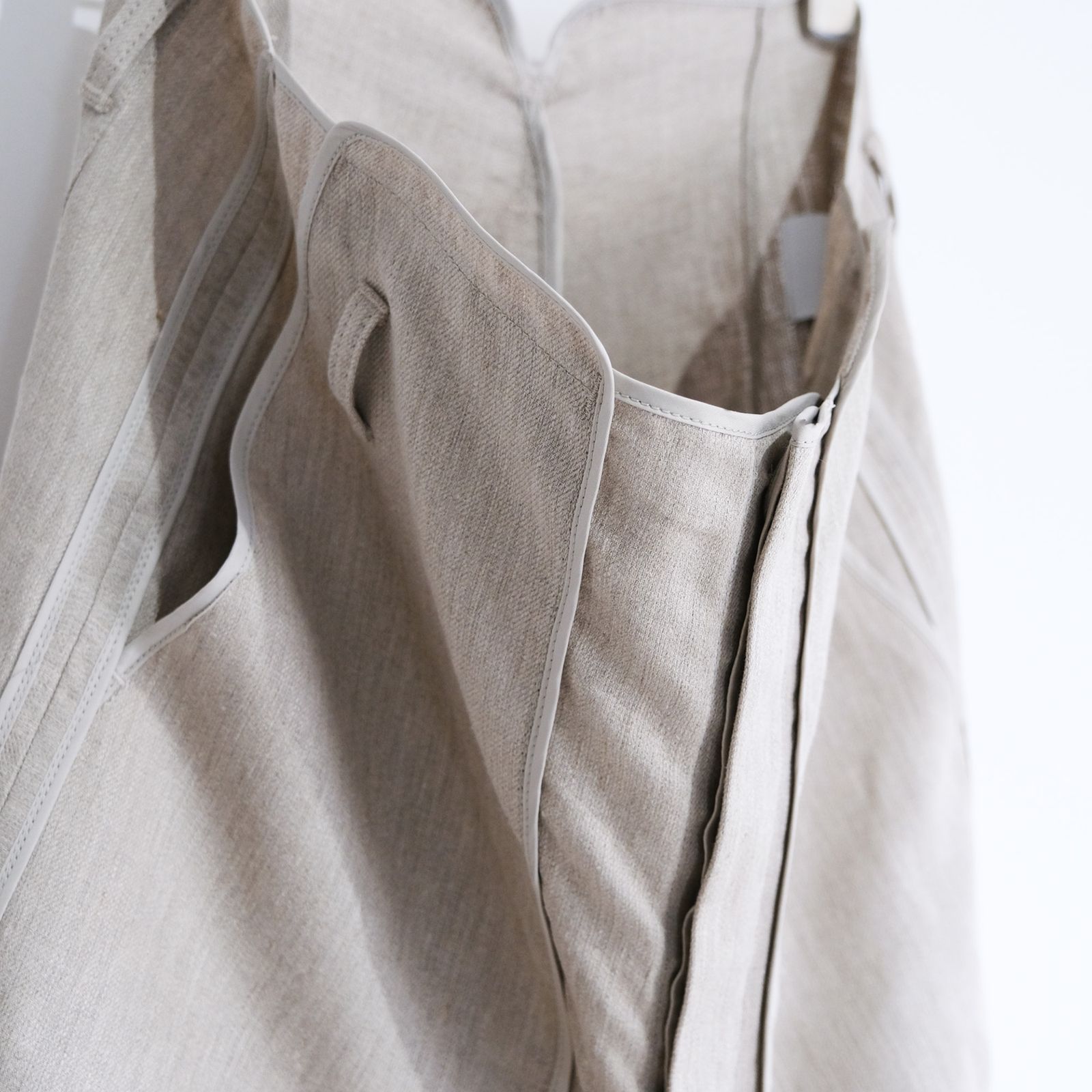 With Piping Linen Pants -パンツ-（Beige / ベージュ）