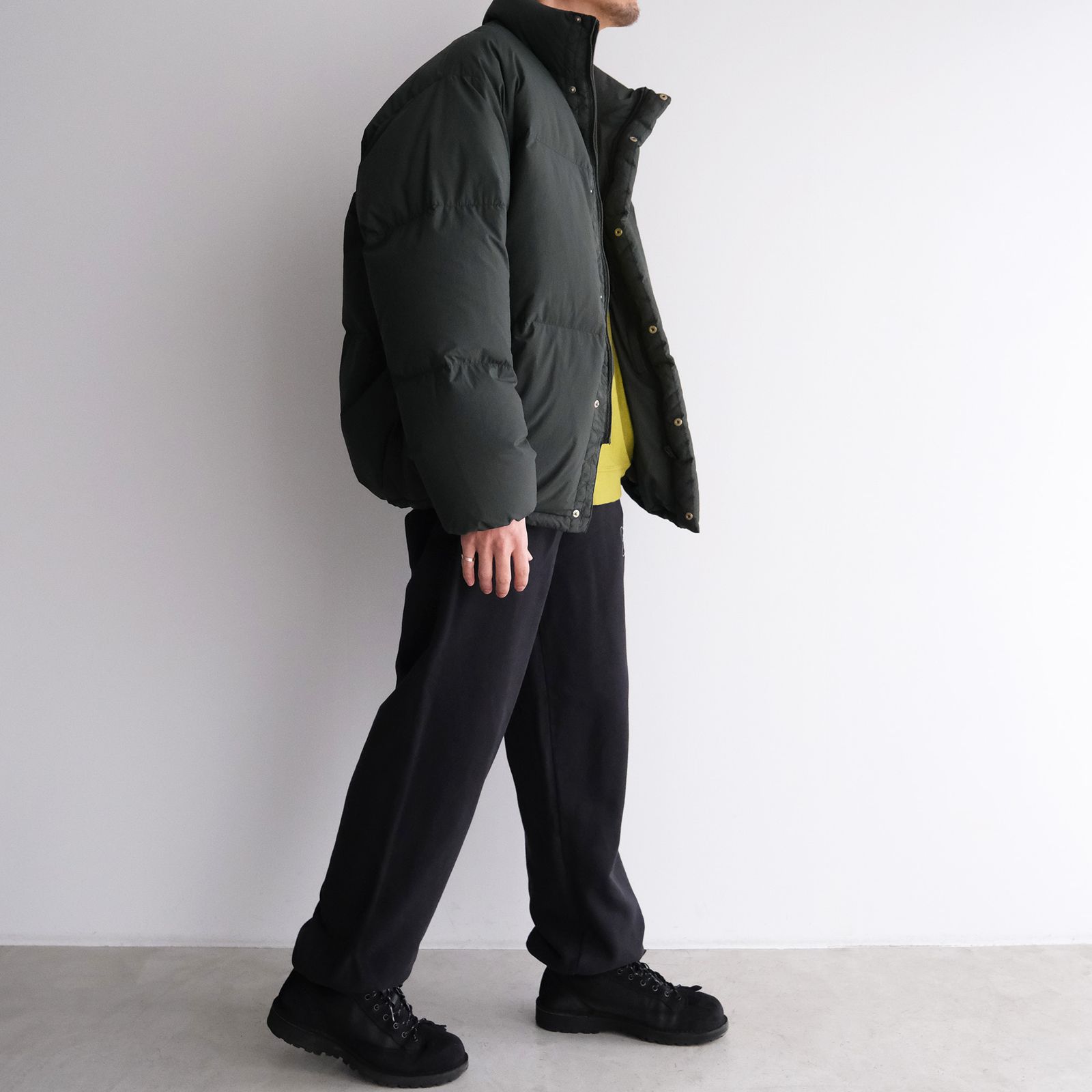 Cursive Sign ST PT 16oz -スウェットパンツ-（Fade Black / フェード ブラック）