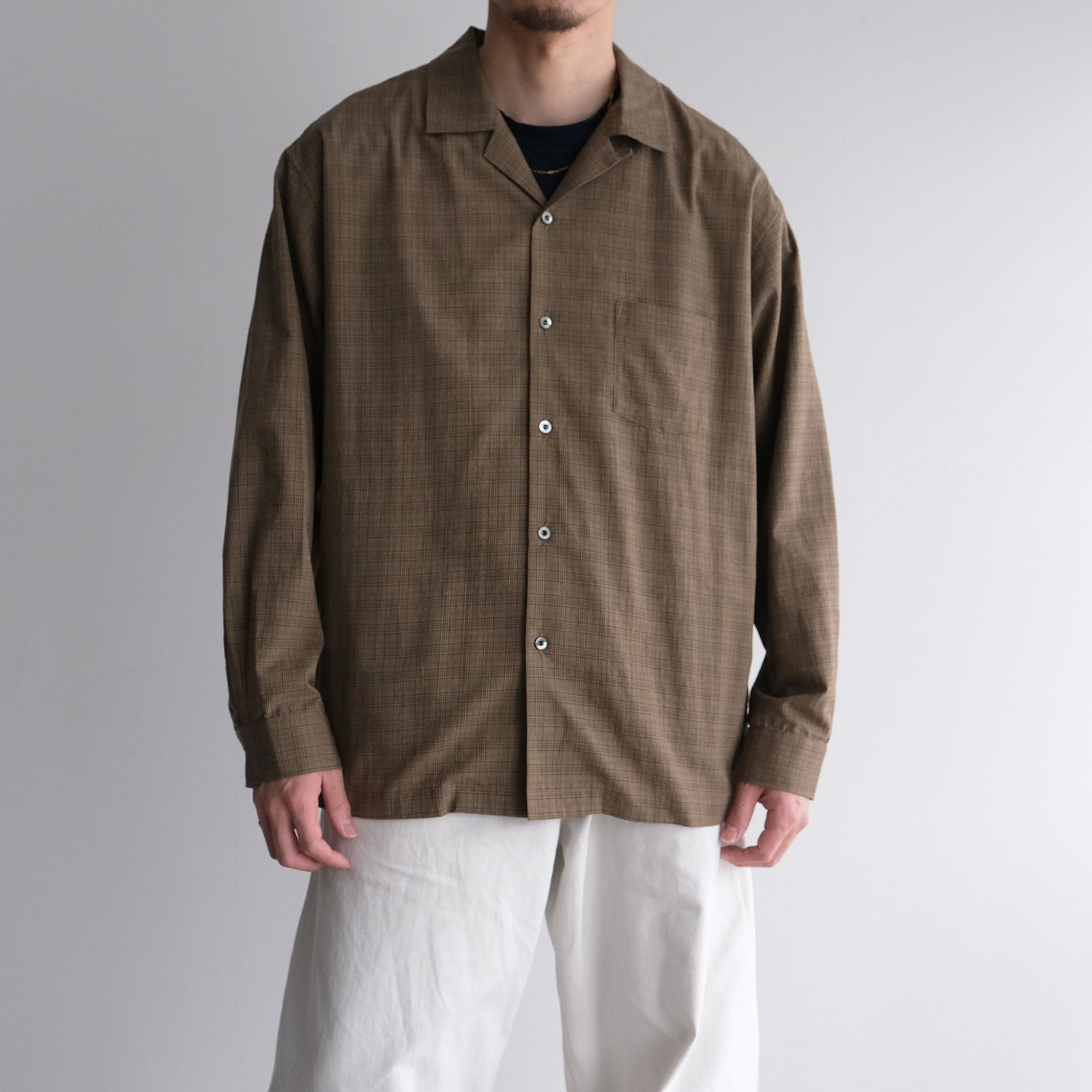 Senkou Hanabi -シャツ-（Khaki / カーキ）