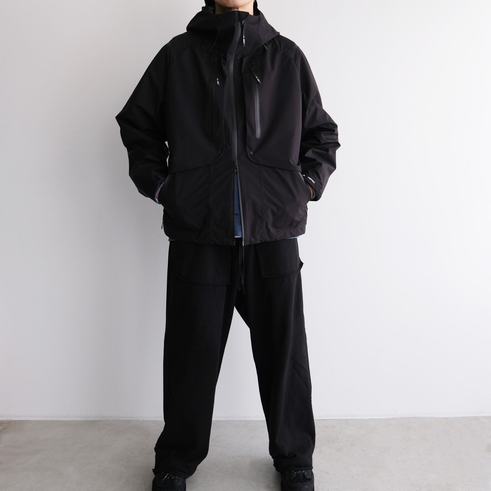 Pertex Waterproof Layering JK -ジャケット-（Black / ブラック）