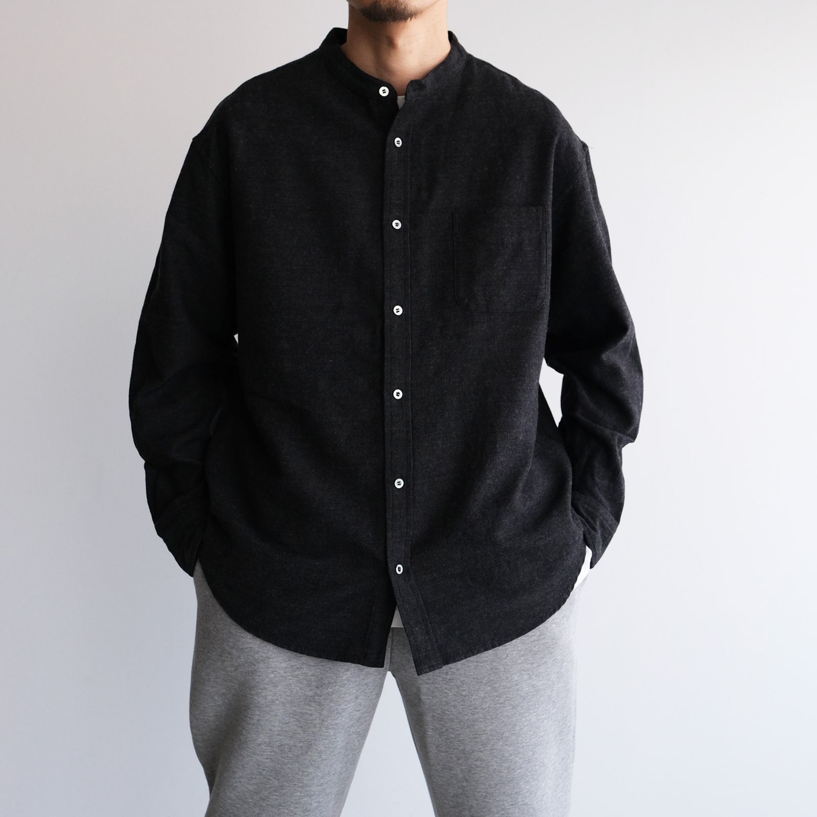 Atelier Shirt -シャツ-（Charcoal / チャコール）