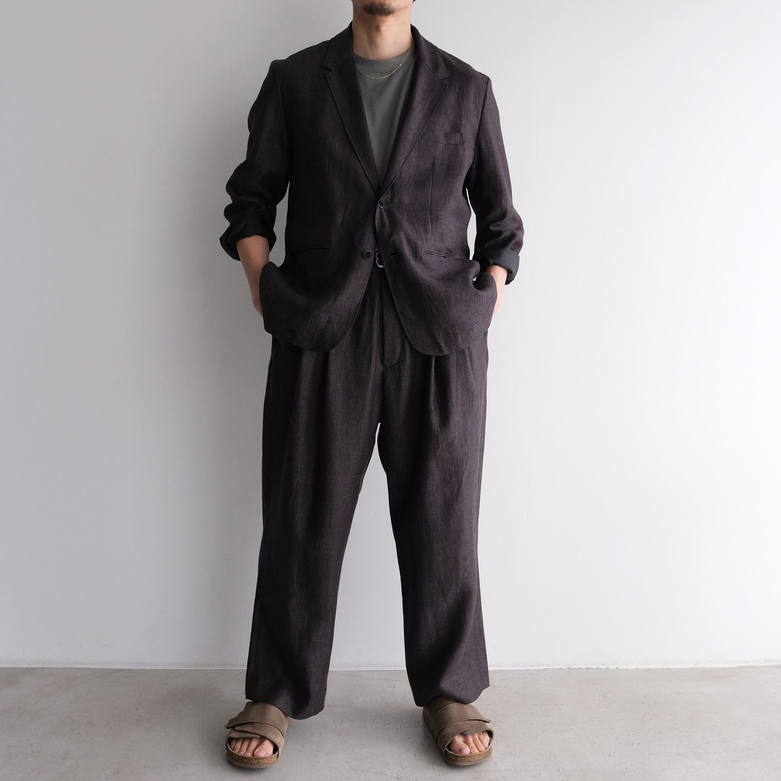 Earl Pants -パンツ-（Charcoal / チャコール）