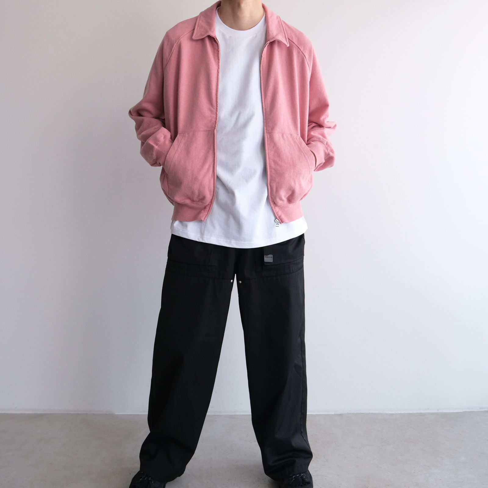 Phatee Hemp Zip Up Sweat -スウェット-（Pink / ピンク）