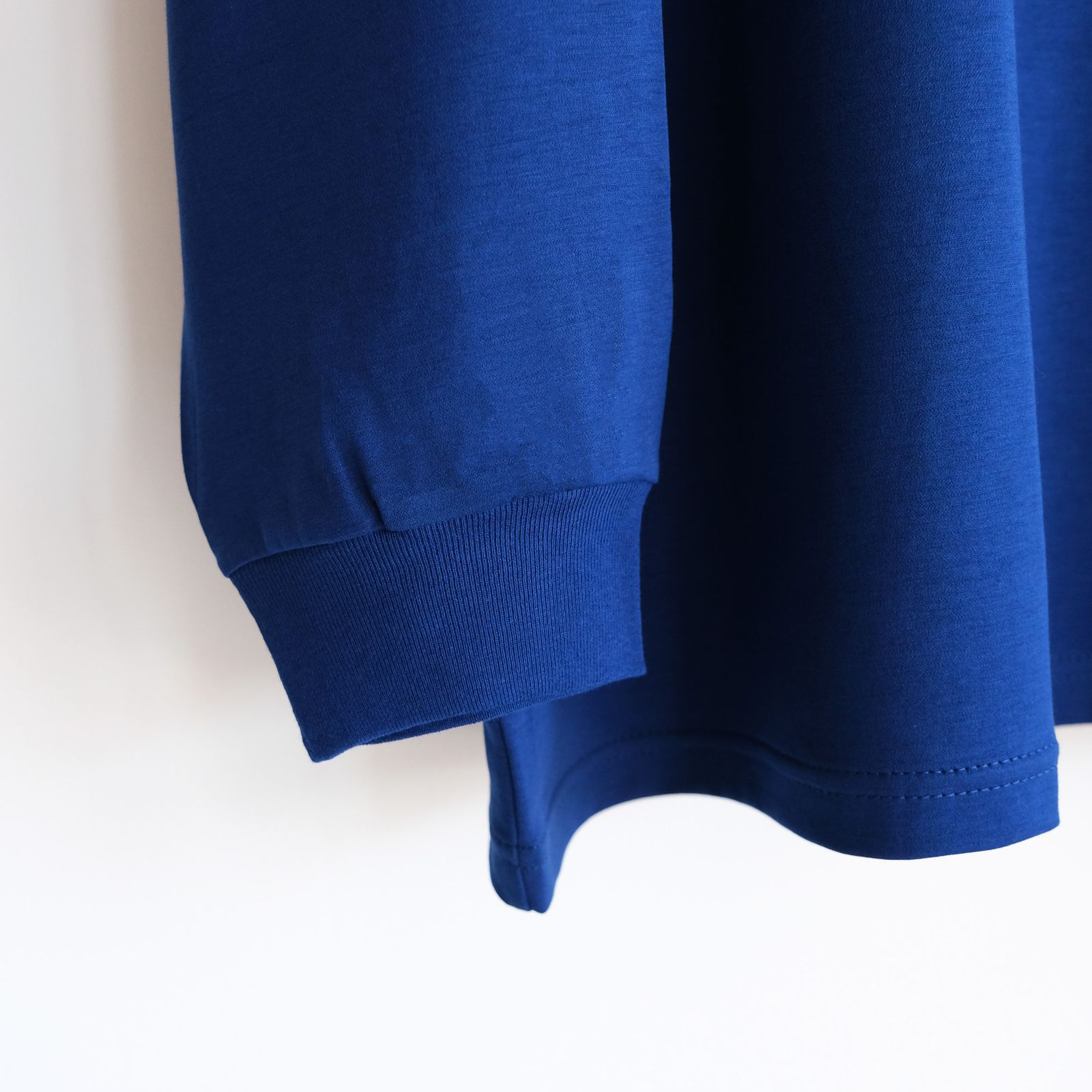 Brushed Mockrody High Neck L/S Tee -Tシャツ-（Blue / ブルー）