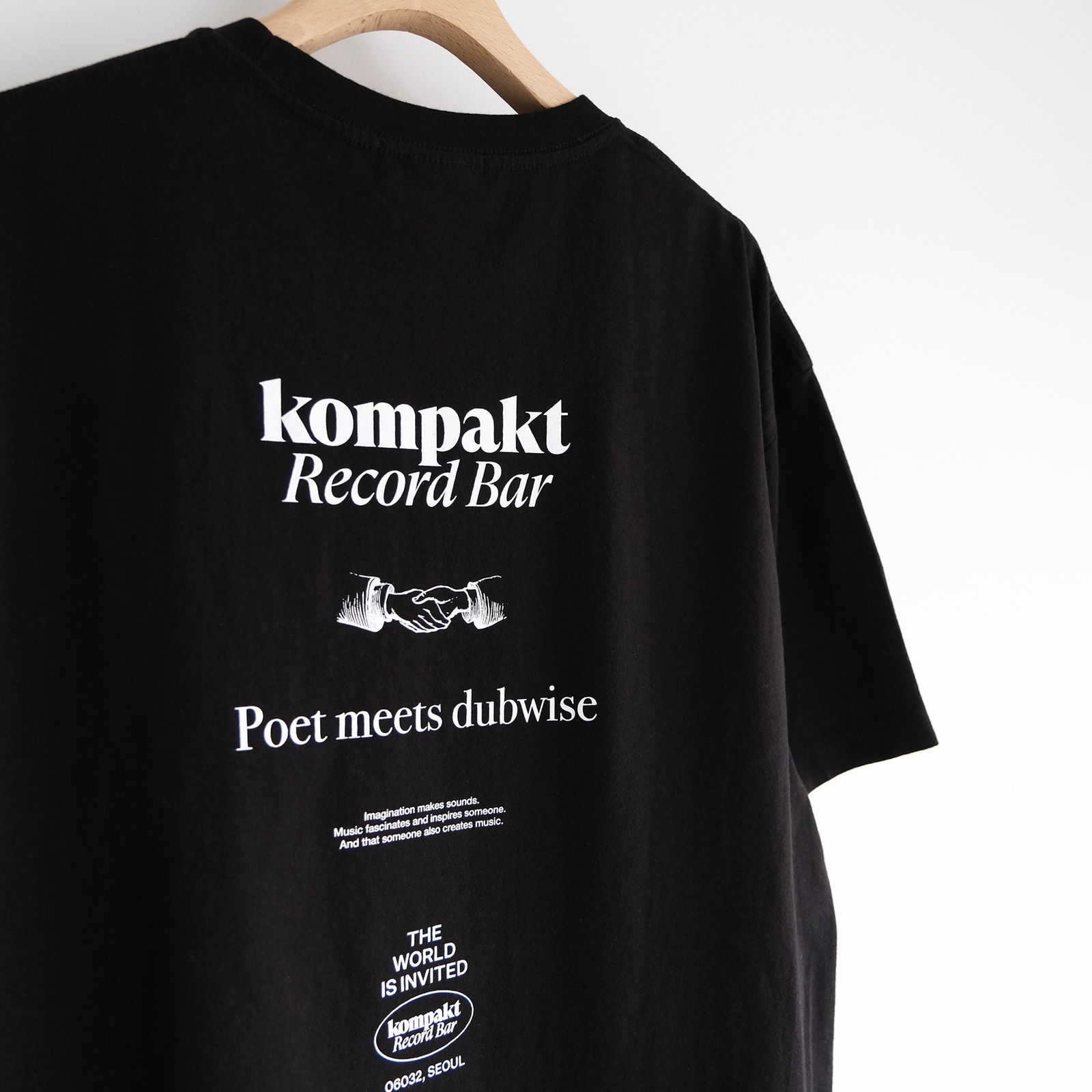 Kompakt Record Barx + PMD Loosefit T-Shirt -Tシャツ-（Black / ブラック）