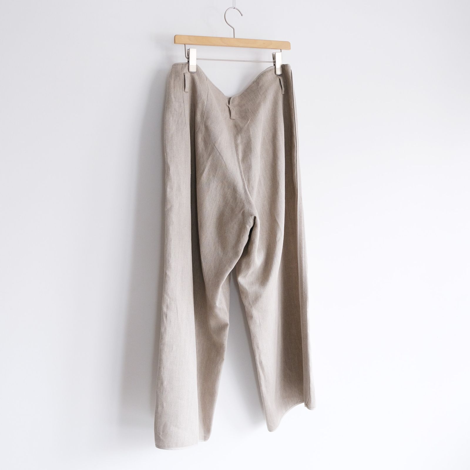 With Piping Linen Pants -パンツ-（Beige / ベージュ）