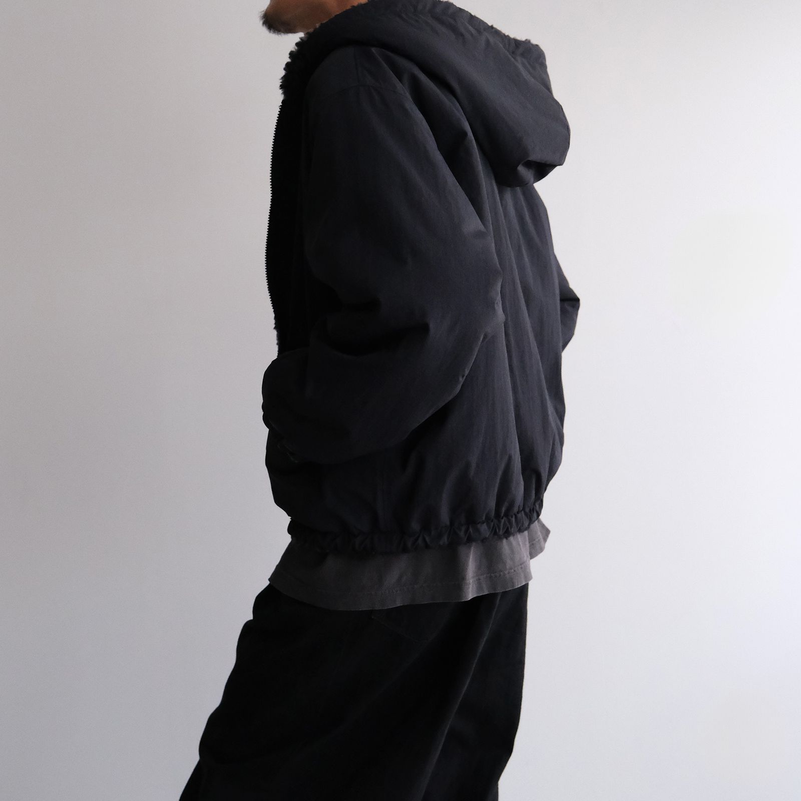 DYG Reversible Sherpa Hoody -ブルゾン-（Black / ブラック）
