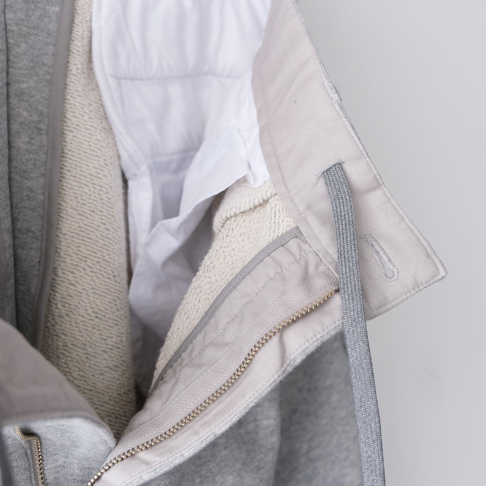Jumberca Sweat Straight Trousers -スウェットパンツ-（Gray / グレー）