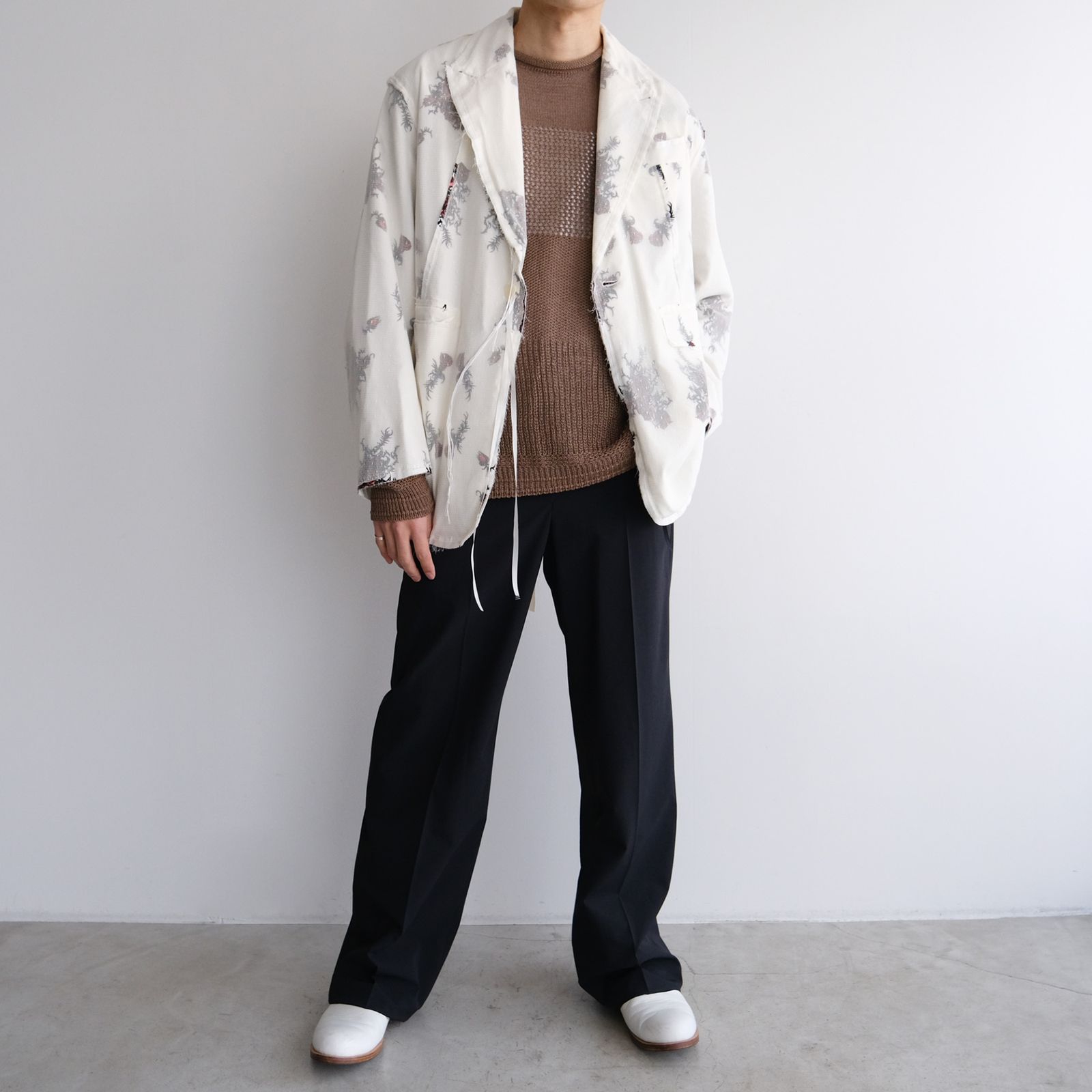 midorikawa - 3 Layer Shirts Jacket -ジャケット-（White / ホワイト ...