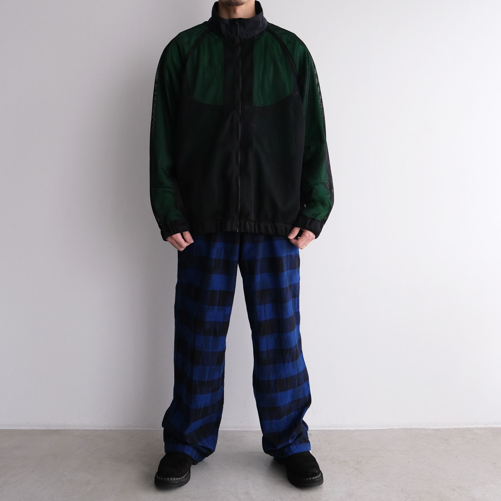 Mesh Sports Jacket -ジャケット-（Black / ブラック）