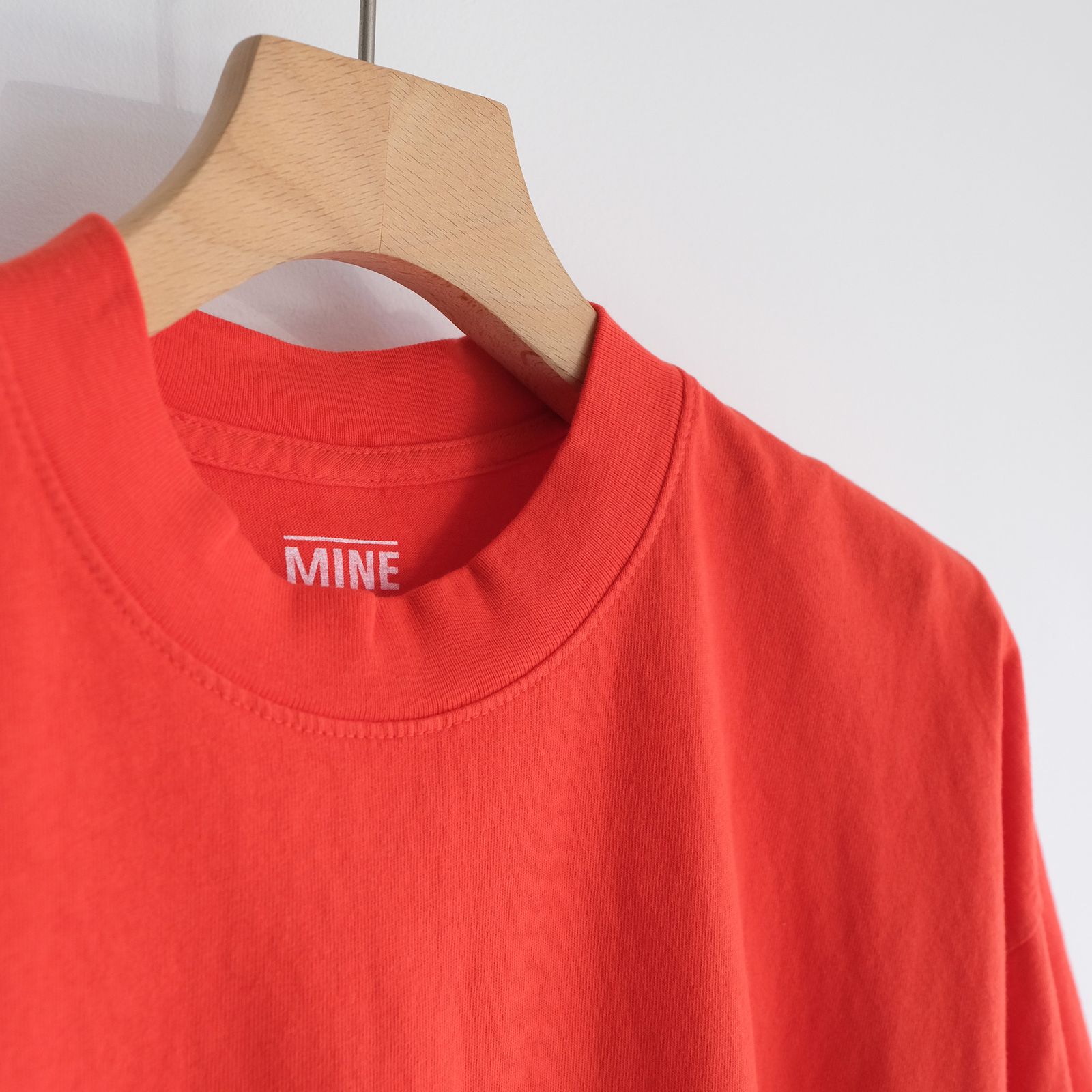 MINE Duct Tape S/S T-Shirt / White Label -Tシャツ-（Orange / オレンジ）