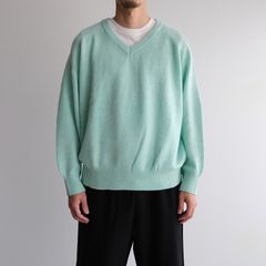 V Neck Knit -ニット-（L.Green / ライトグリーン）