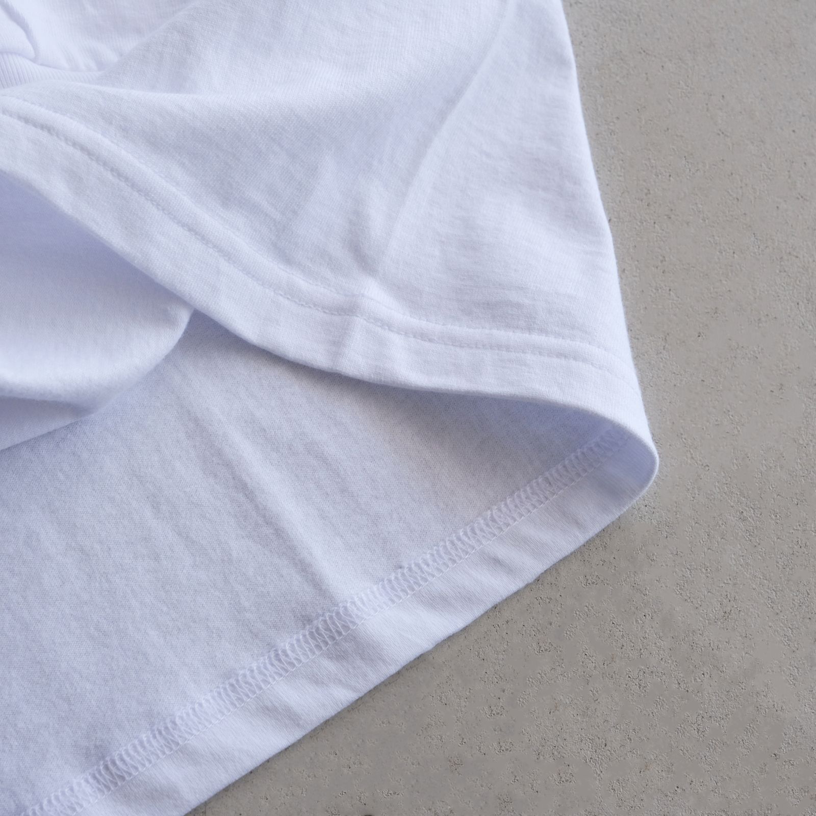 L/S Oversized Tee -Tシャツ-（White / ホワイト）GU254-70003B