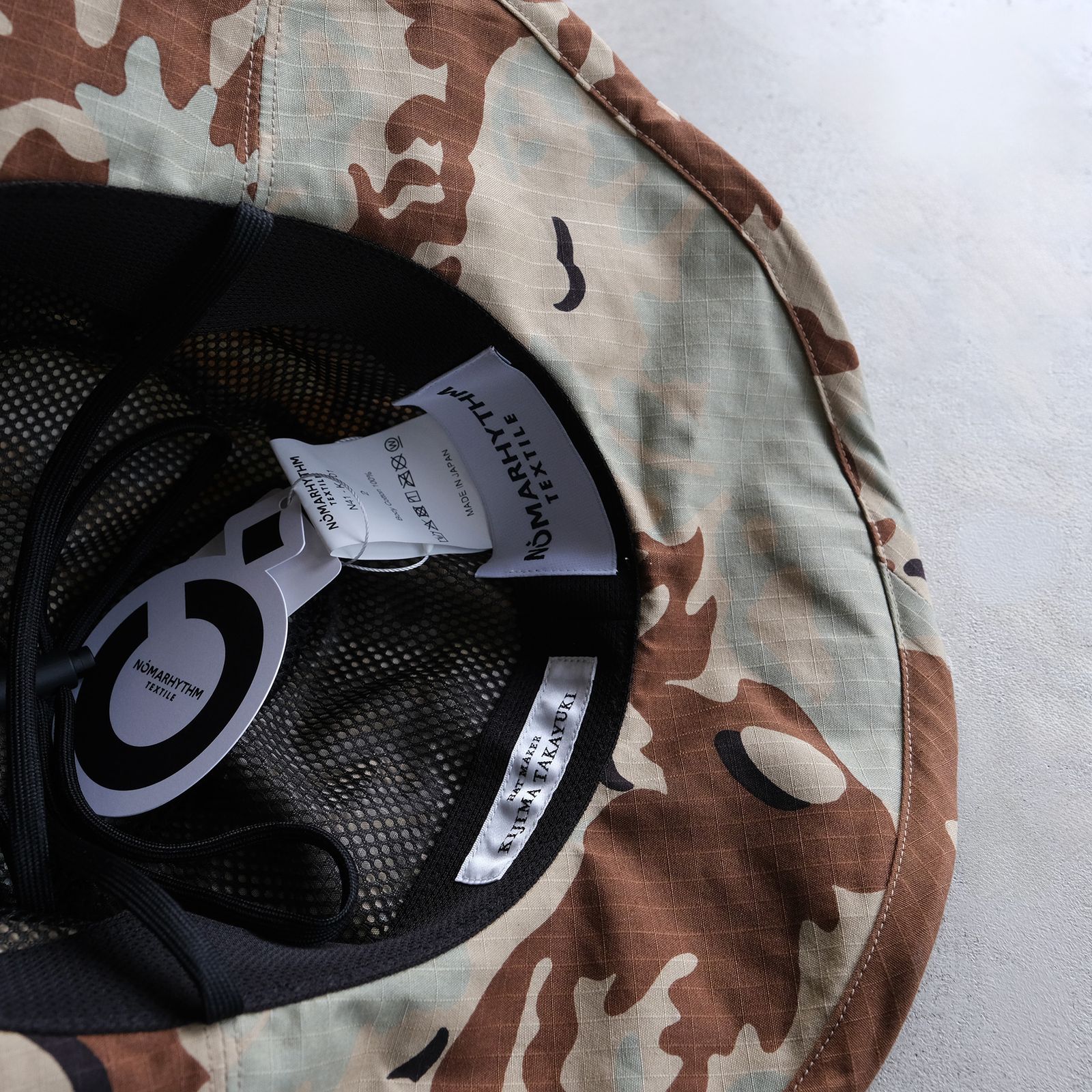 x Kijima Takayuki Wire Brim Boonie Hat -ハット-（Beige / ベージュ）