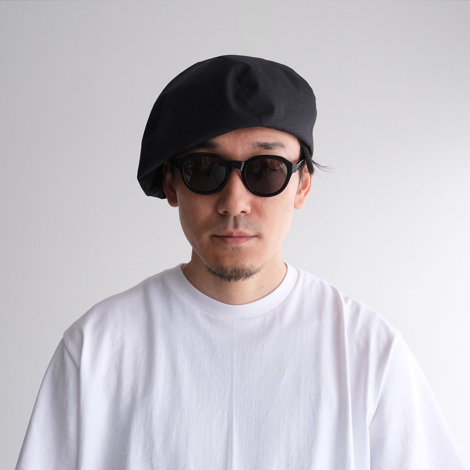 Dot Air Beret -ベレー帽-（Black / ブラック）