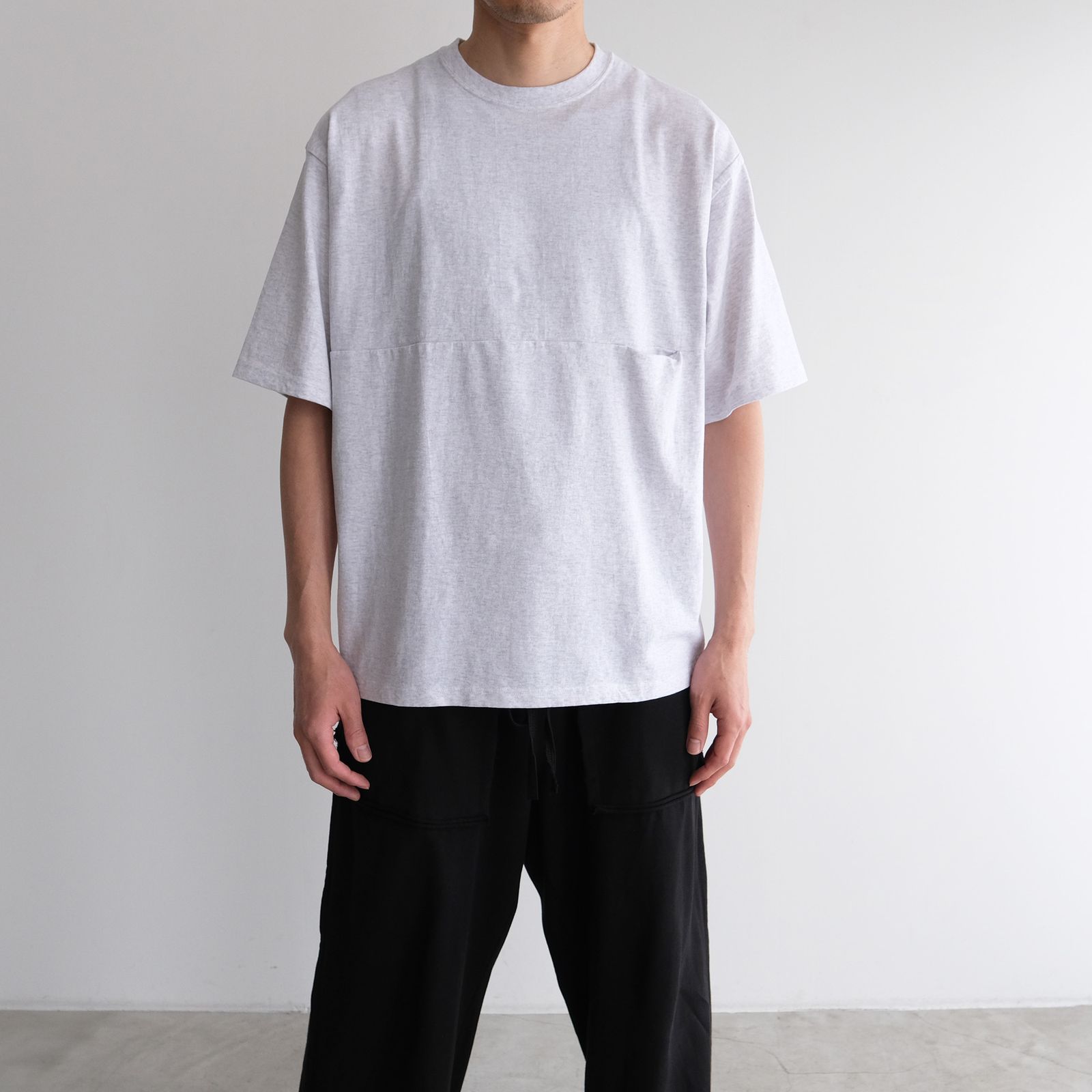 Yururi Tee 1/2 -Tシャツ-（F.Gray / F.グレー）
