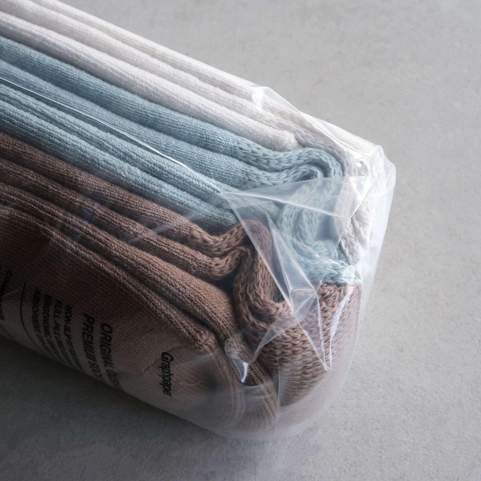 Graphpaper 3-Pack Socks -ソックス-（Mix / ミックス）GU261-90286C