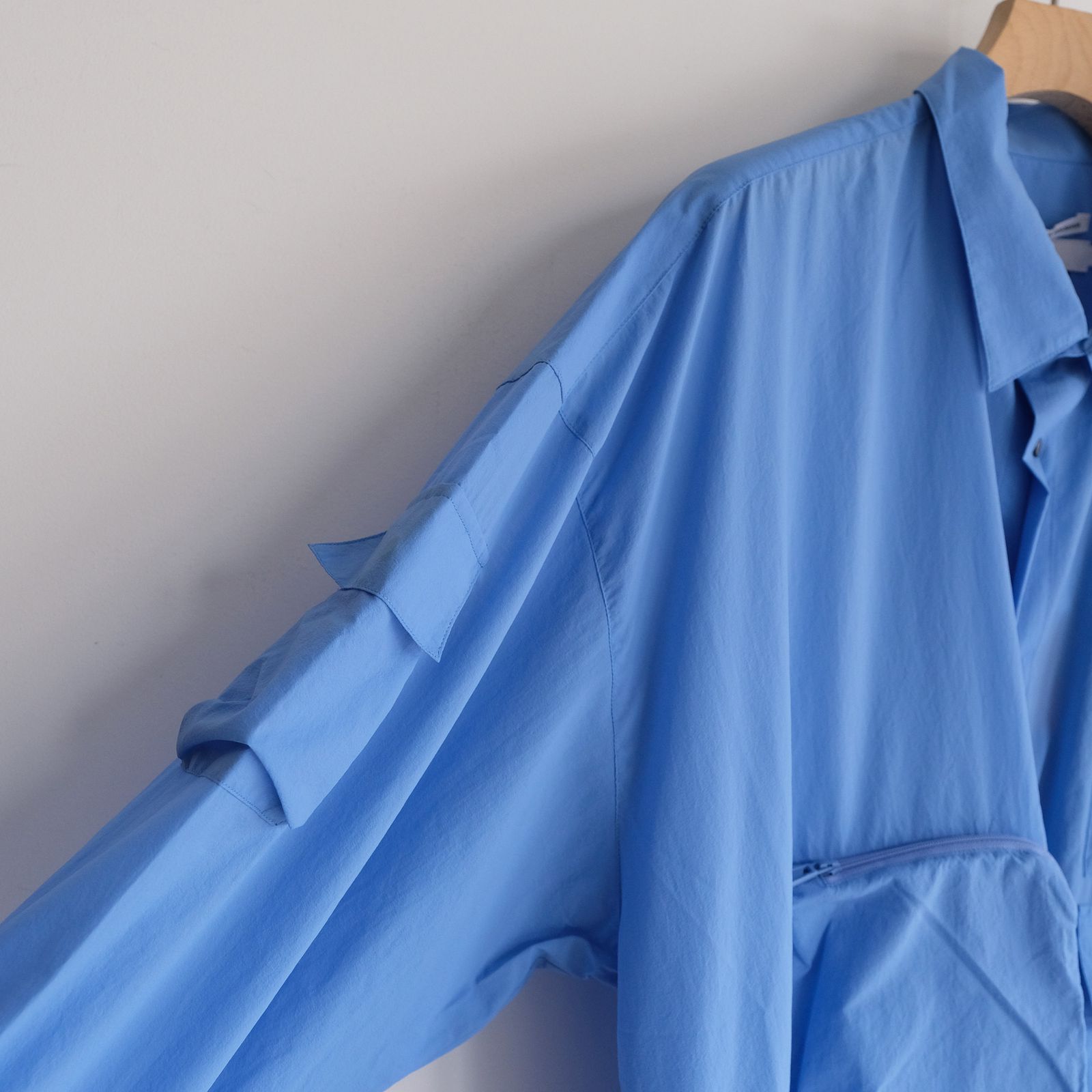 Pertex Utility Longline Shirt -シャツ-（Blue / ブルー）